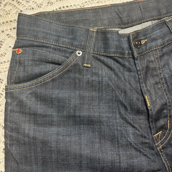 HUDSON Los Angeles Jeans Blue Dark Wash Men’s Size W34x34 Current Made In USA - Picture 5 of 9